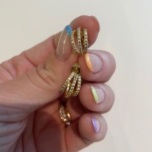 GORJANA SHIMMER TRIPLE HUGGIES